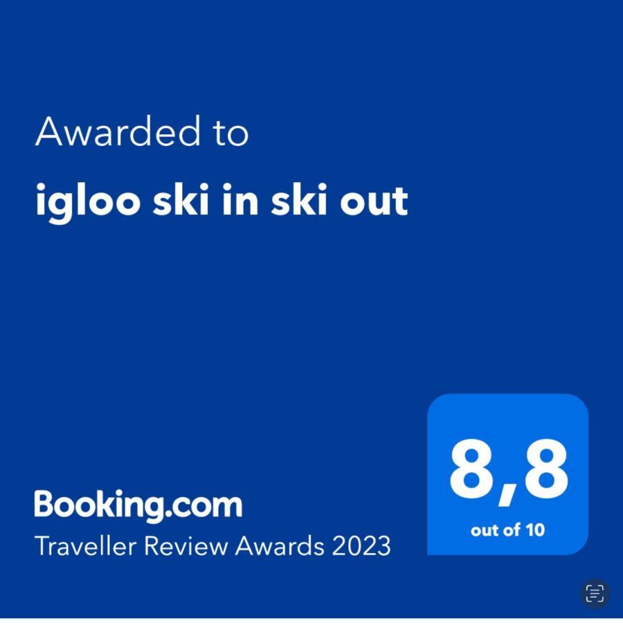 Igloo Ski In Ski Out Толлон Экстерьер фото